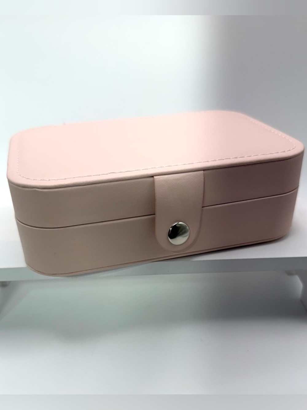 Blush Pink Travel Jewelry Case - Picture 15 of 16